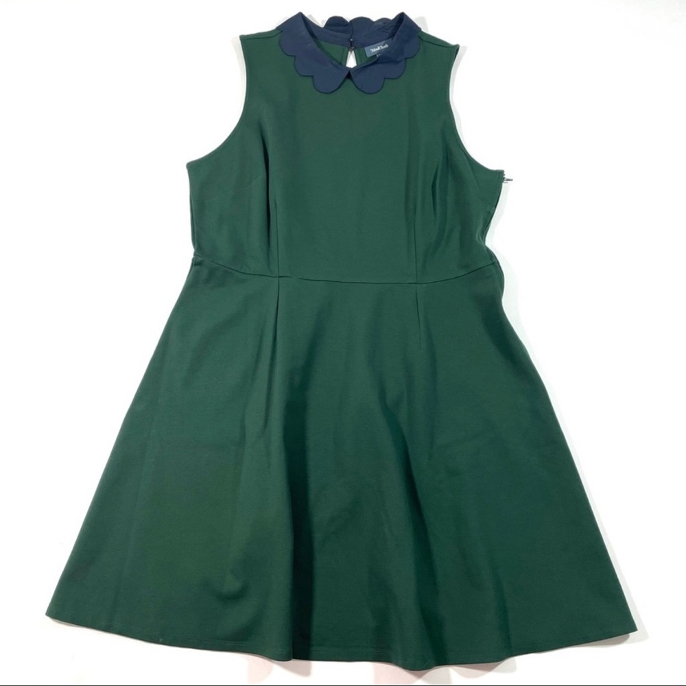 ModCloth All Polished Up Ponte Dress Green Size 2X - Picture 2 of 5